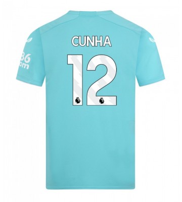 Wolves Matheus Cunha #12 Tercera Equipación 2023-24 Manga Corta